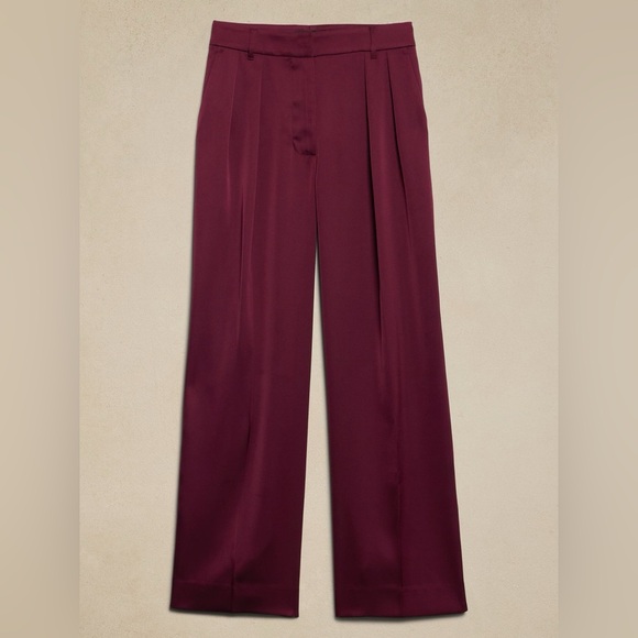 NWT! Banana Republic Black Relaxed Trousers - Size 20 - Picture 5 of 5